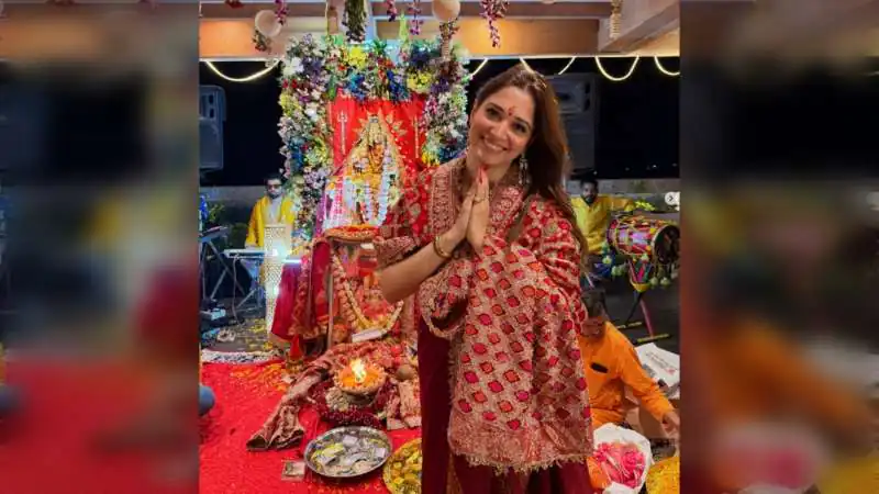Tamannaah Bhatia at Navratri Jagran: ‘Devotion, Not Just Heard’