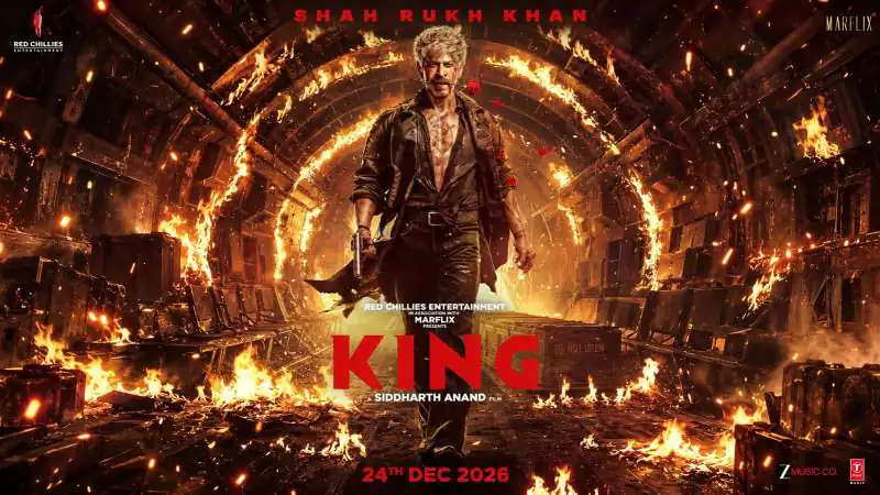 Shah Rukh Khan KING New Poster Out: Bloodied Face, Rose and ‘Qaatil Nahi… Aashiq Hoon…’ Caption Set Internet Buzzing