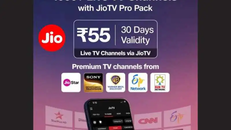 Jio Home Live TV Plans: ₹1,000 and ₹2,000 Packs Offer 1,000+ Channels